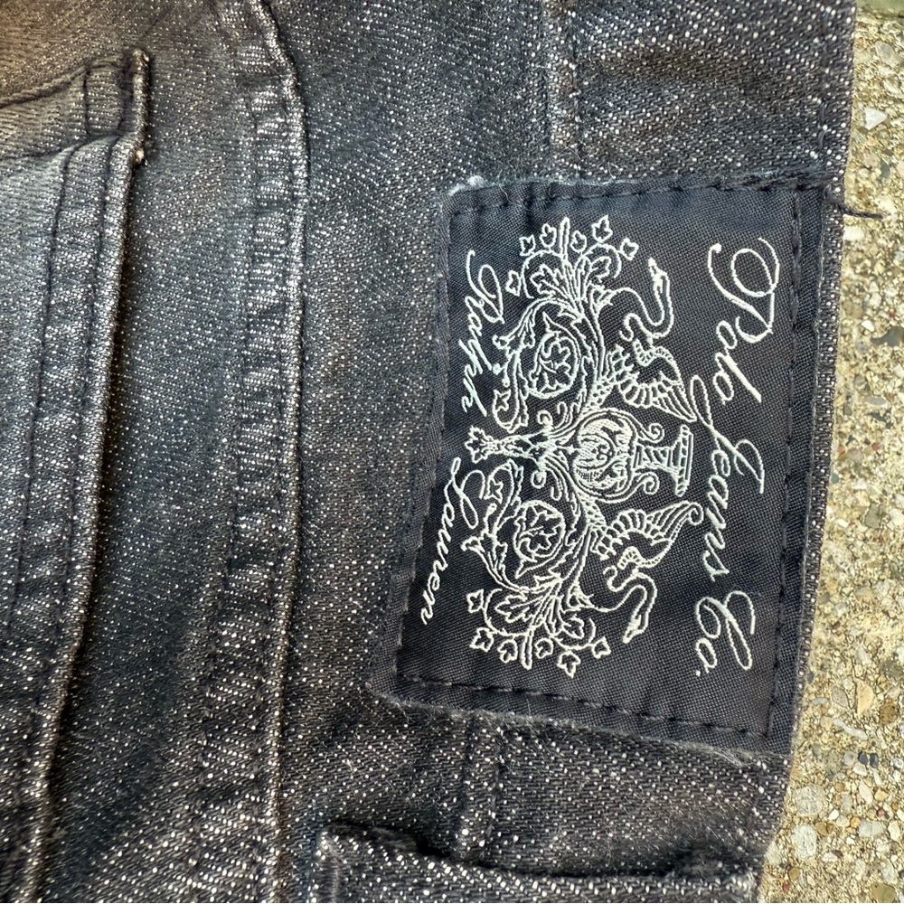 Polo Ralph Lauren Black Studded Skinny Jeans - Picture 5 of 6